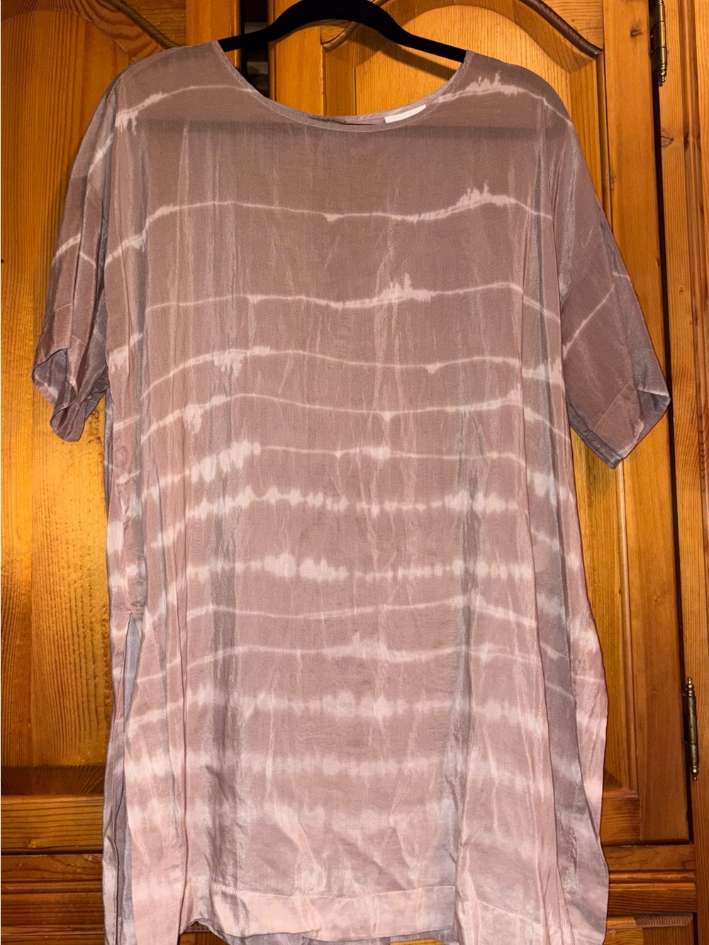 J Jill Pure Jill Cotton Silk Tie Dye Tunic XL Petite